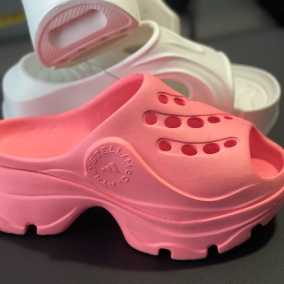 EVA Platform Wedges Non Slip Slides Beach Sandals, Lightweight Chunky Slides - Picture 12 of 13